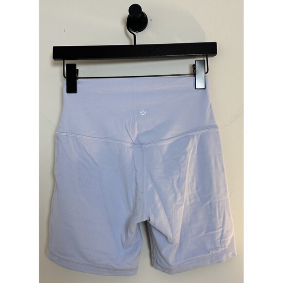 LULULEMON Align High-Rise Short 6" in Serene Blue Size US 6 - Picture 3 of 4